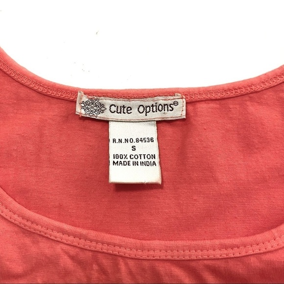 Orange Sleeveless Maxi Dress Small Cotton Boho Sleeveless Tiered Cottagecore - Picture 7 of 10